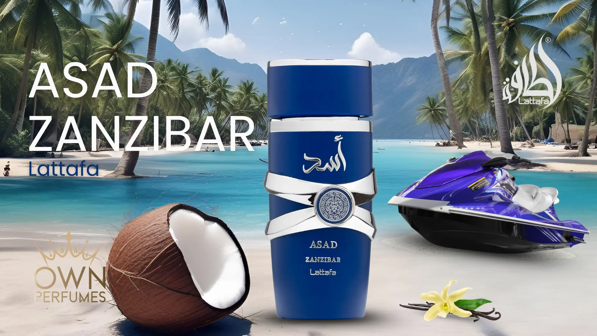 ASAD Zanzibar 100ml Lattafa Perfumes