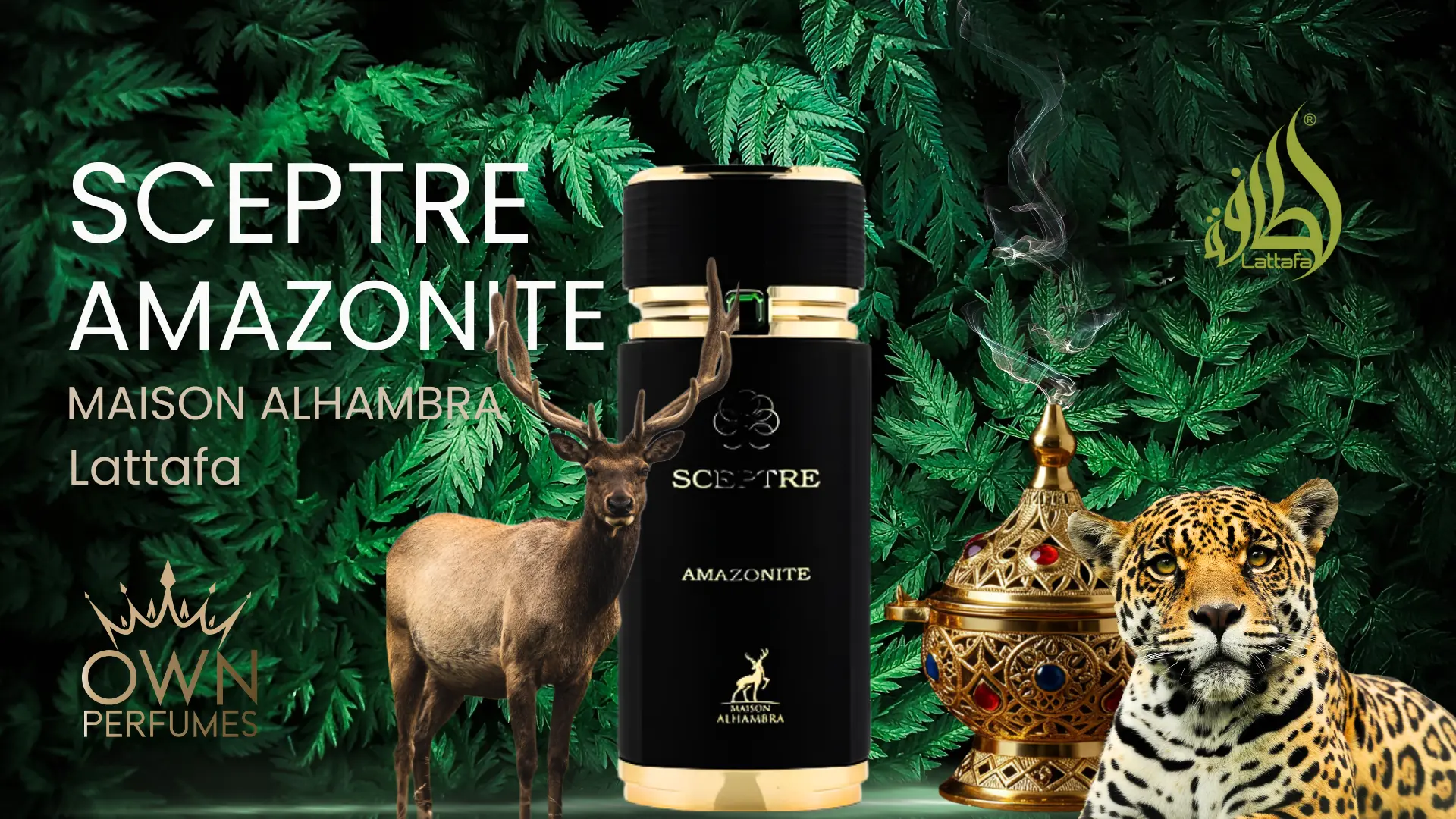 Sceptre Amazonite EDP 100ml – Maison Alhambra Perfumes