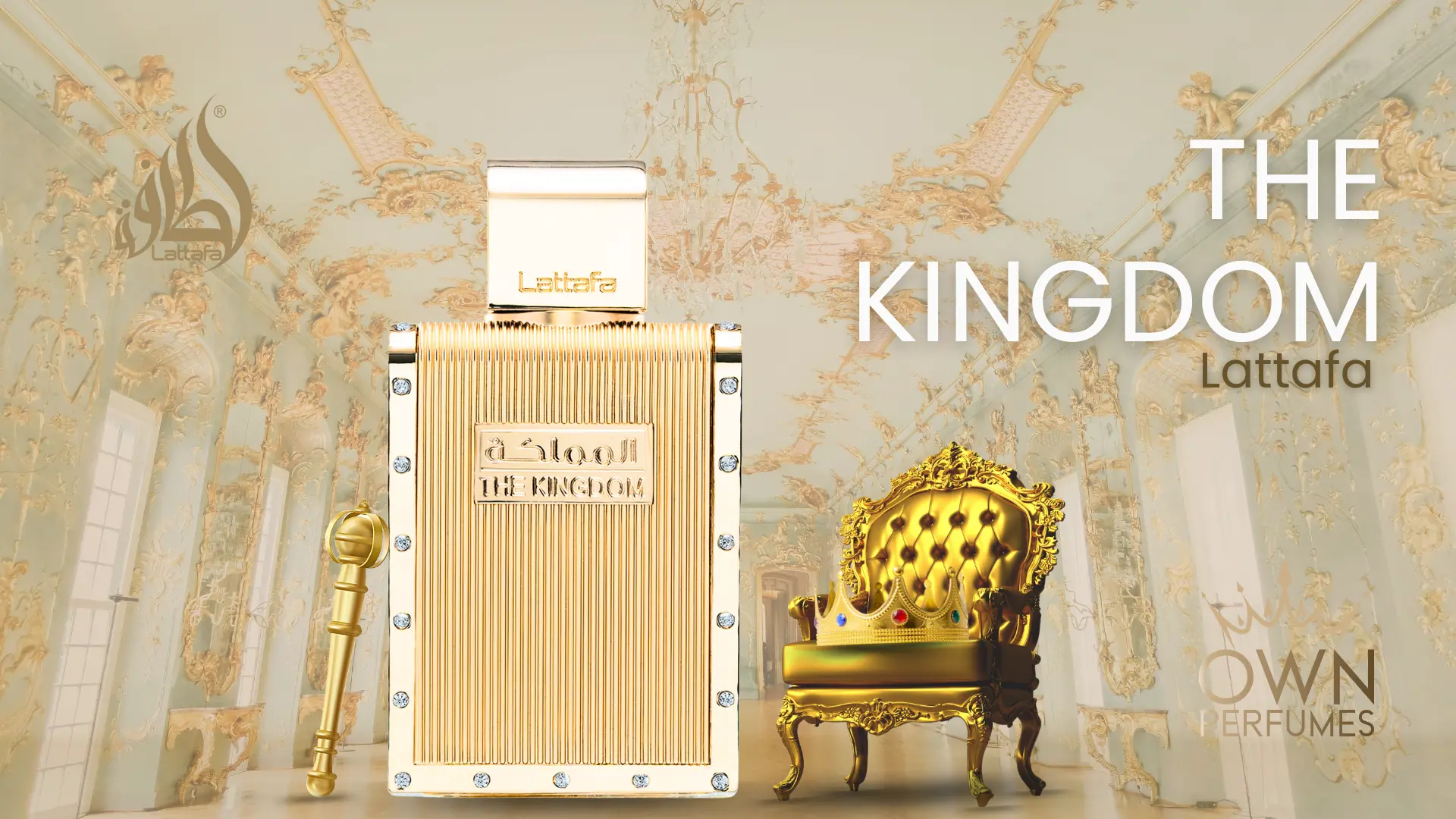 The kingdom Men 100ml Lattafa Perfumes