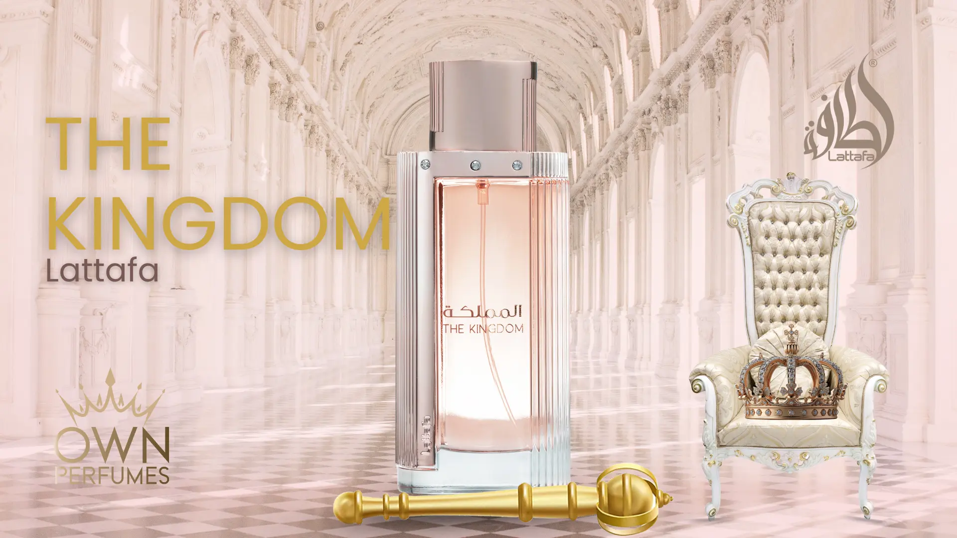 The kingdom Woman 100ml Lattafa Perfumes