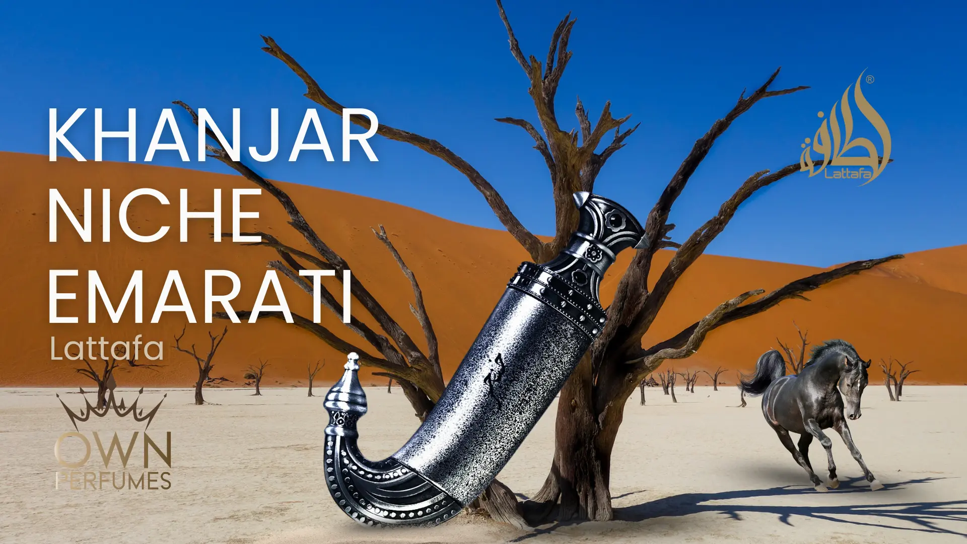 Khanjar Niche Emarati 100ml - Lattafa Perfumes