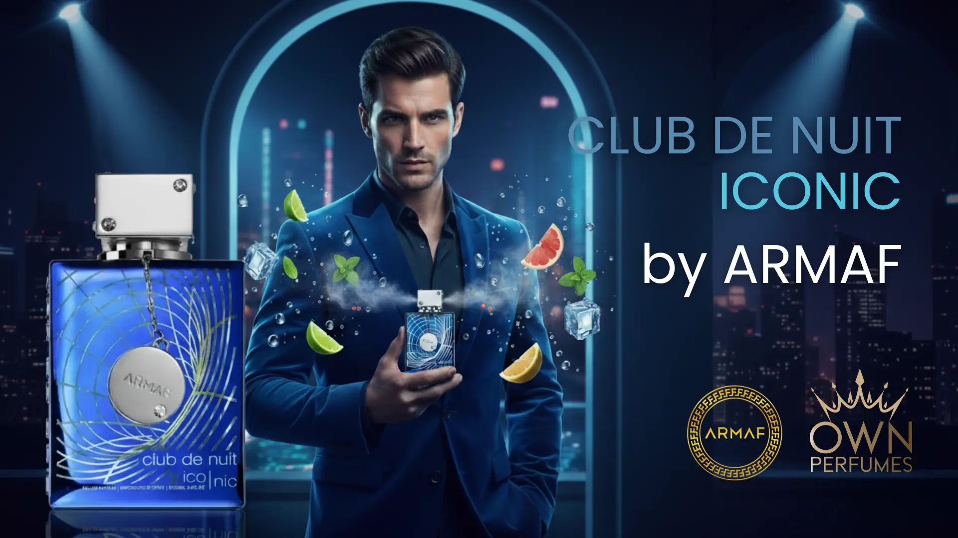 Club de Nuit Blue Iconic EDP 105ml by Armaf