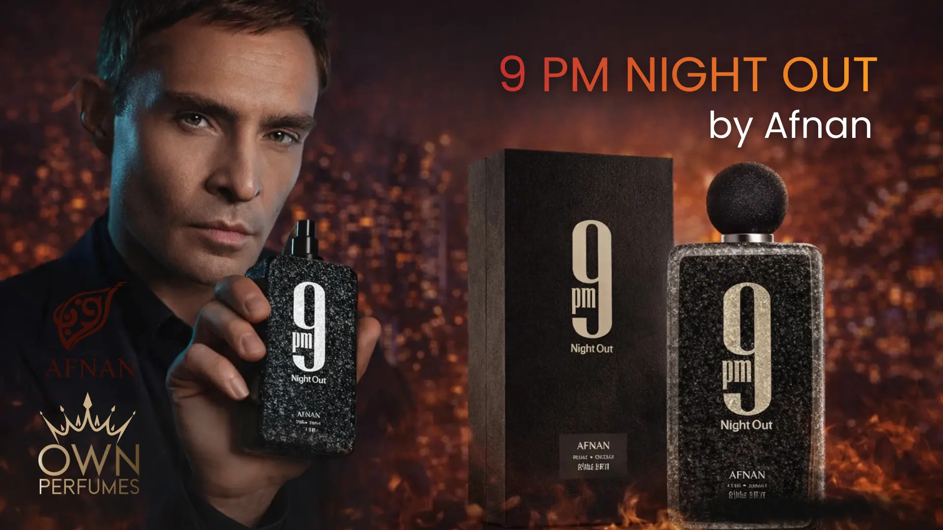 9 PM Night Out EDP 100ml by Afnan