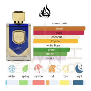 Liam Blue Shine EDP 100ml by Lattafa