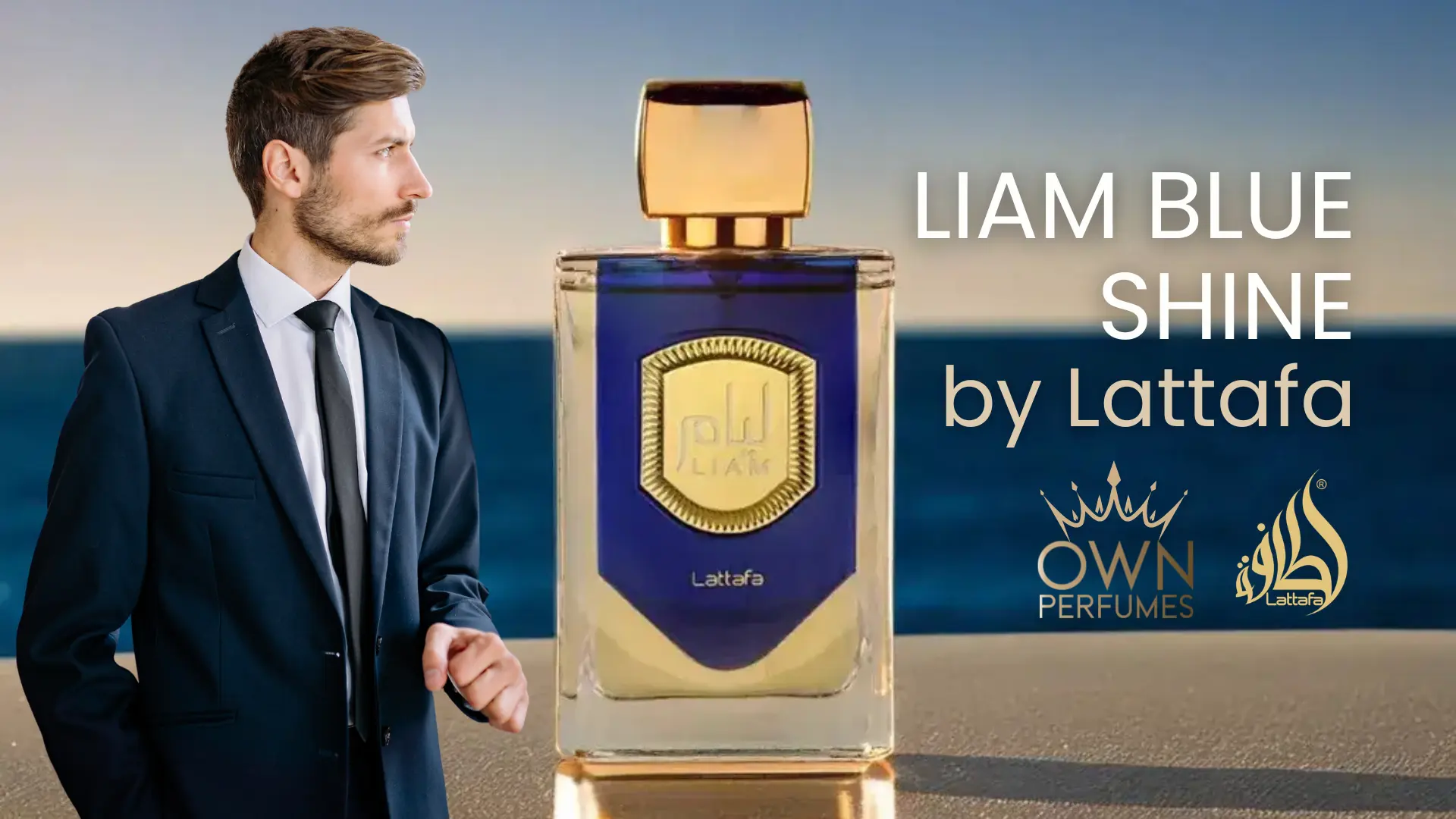 Liam Blue Shine EDP 100ml by Lattafa